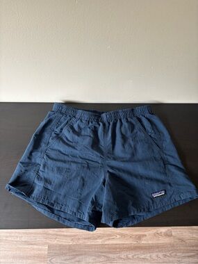 Patagonia Women's Navy Blue Baggies